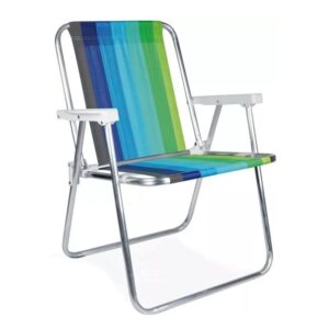 Silla Mor Aluminio Alta Plegable