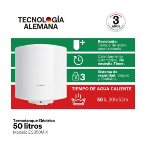Termotanque eléctrico Bosch 50 L.